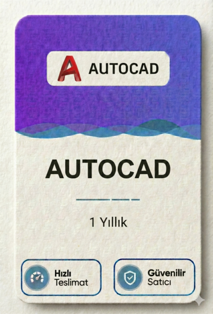 AutoCAD - 1 Yıllık