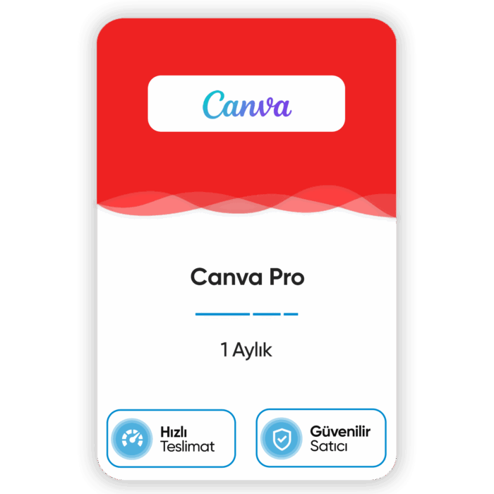 Canva Pro - 1 Aylık - Görsel 1