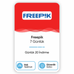 Freepik Premium - 7 Günlük