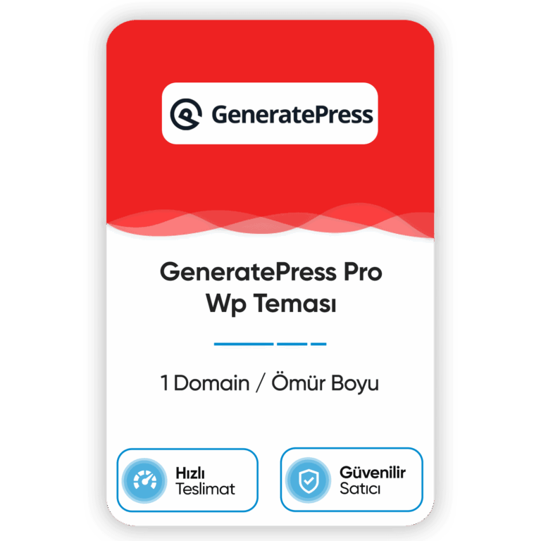 GeneratePress Pro - Görsel 1
