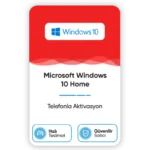 Microsoft Windows 10 Home - Telefon Aktivasyon