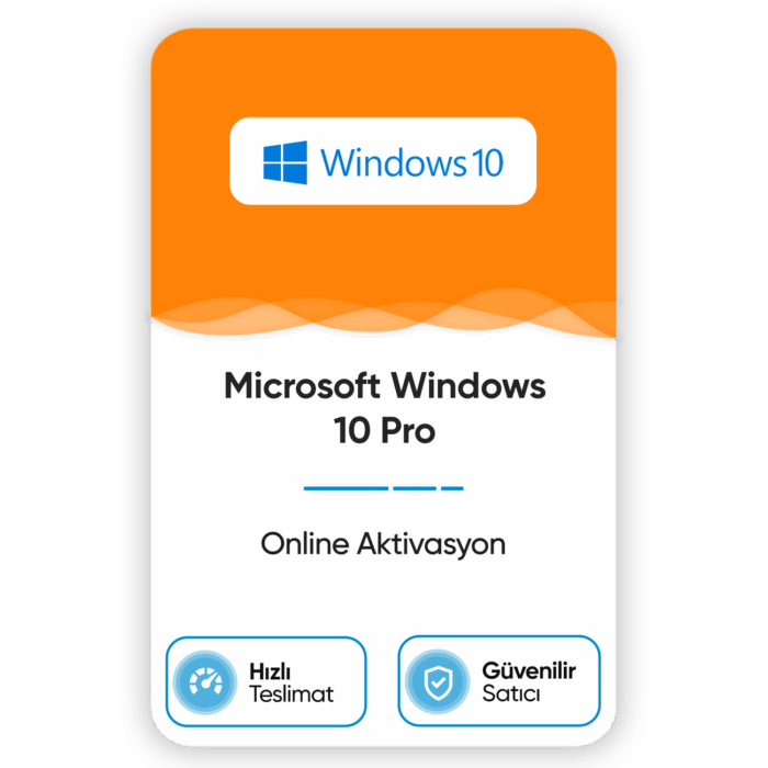 Microsoft Windows 10 Pro - Online Aktivasyon - Görsel 1