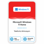 Microsoft Windows 11 Home - Telefon Aktivasyon
