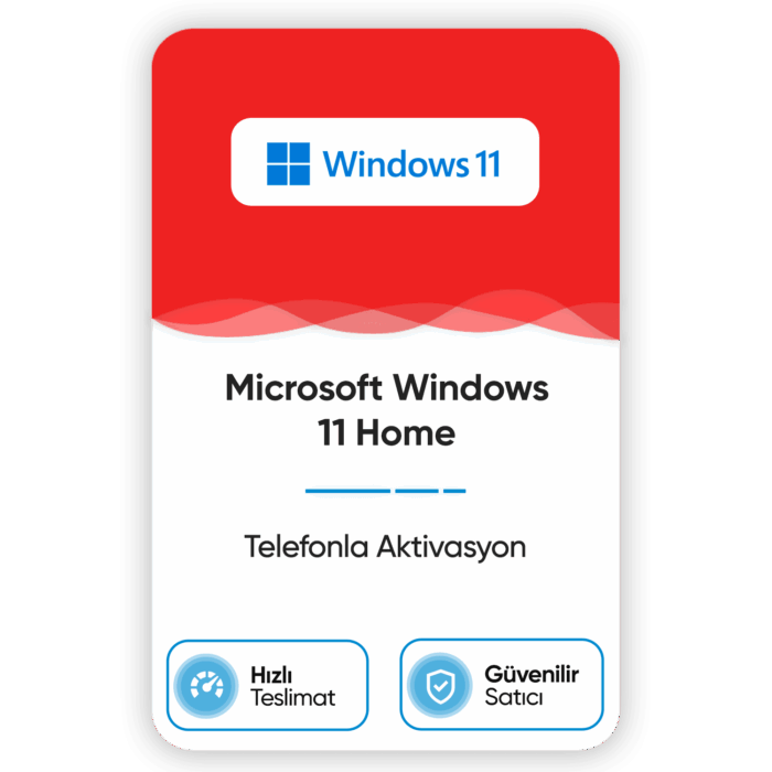 Microsoft Windows 11 Home - Telefon Aktivasyon - Görsel 1