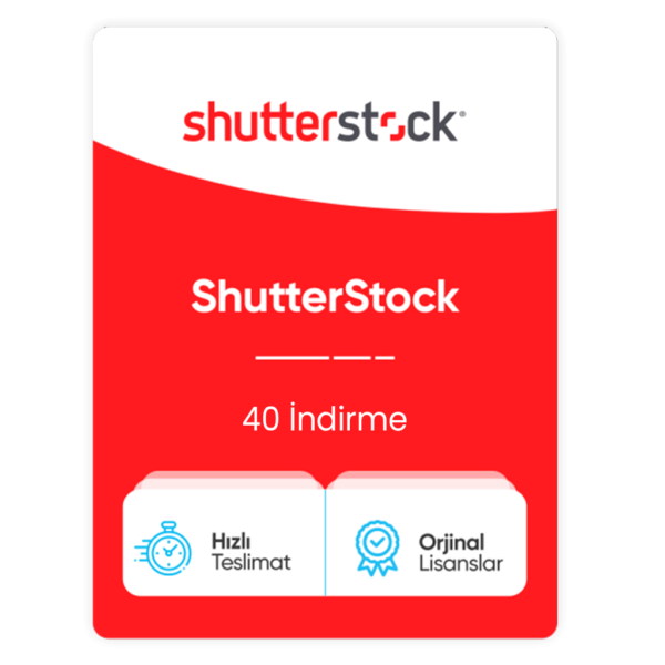 ShutterStock - 40 İndirme